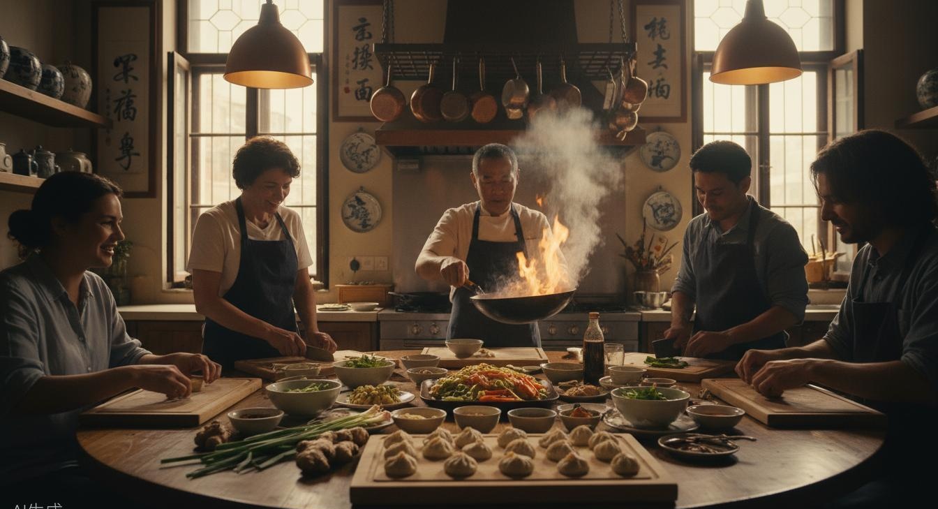 Hands-on cooking class — prepare a Shanghainese meal from scratch